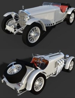 MERCEDES BENZ SSK for DAZ Studio