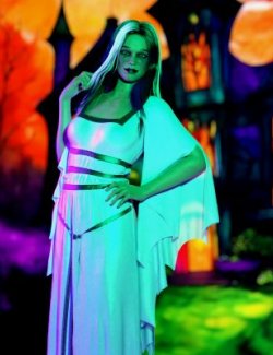 Free - Lily Munster Dress- Simple dForce Dress for G8F