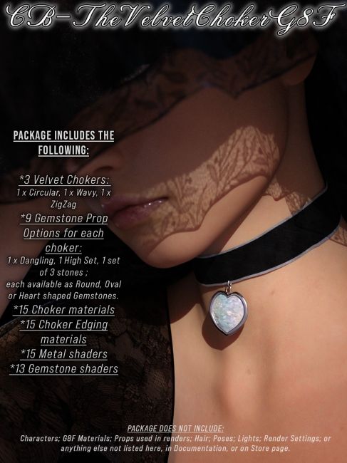 Click here to see preview images for "CPS-CB-TheVelvetChokerG8F" CPS-CB-TheVelvetChokerG8F