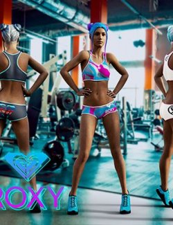 Roxy's Vibrant Adventure - for Roxy Sportswear