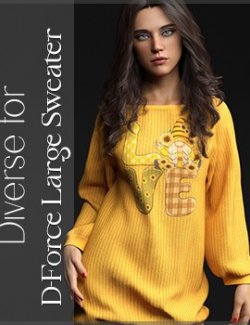 Diverse for D-Force Large Sweater for G8F and G8.1F