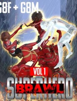 SuperHero Brawl for G8F and G8M Volume 1