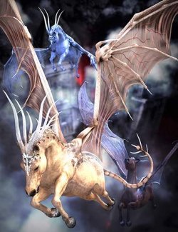 Demon Horse Pro Materials Addon for the Daz Horse 3