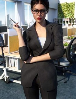 Z Professions Businesswoman Pose Mega Set