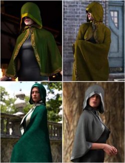 Texture Expansion for dForce Capes of Fantasy for Genesis 9