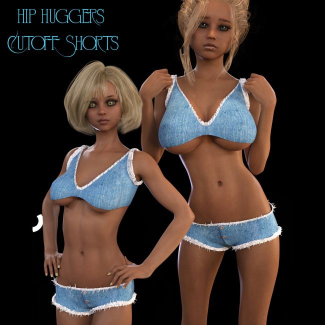 Panskins Athletic Shorts - Daz Content by Causam3D