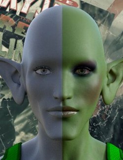 Green Goblin-Ess Morph for Genesis 8 Female