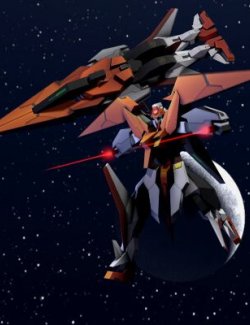 Gundam Arios Low Poly for DAZ Studio