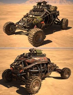 XI Dystopian Desert Buggy