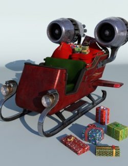 Santa's Rocket Sleigh