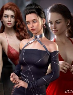 Characters Pack 1 for Genesis 8 Female