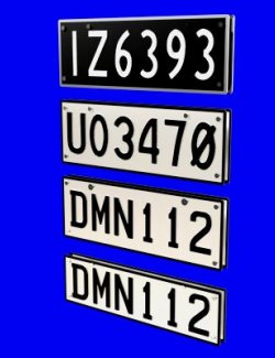 NZ Number Plates