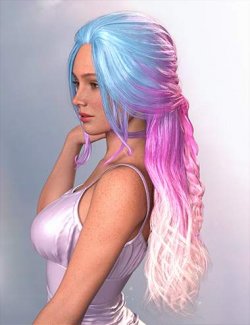 Royal Waves Mermaid Hair for Genesis 9 Feminine