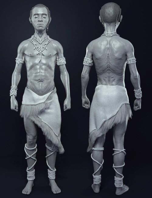 Charactere BAKI 3D model