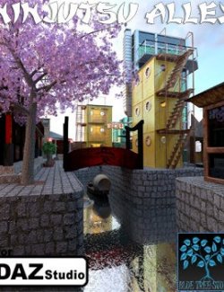 Ninjutsu Alley for Daz Studio