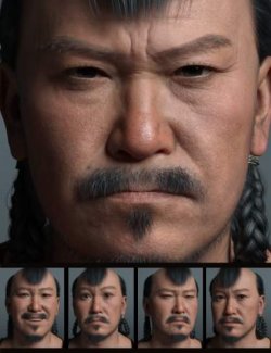 The Expression Collection for Genghis Khan 9