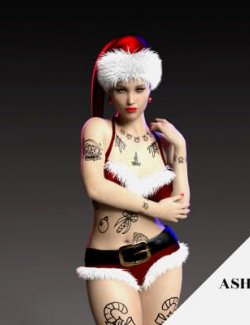 Feeling Festive Tattoos for Genesis 8 Female