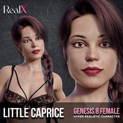 Click here to see preview images for "Little Caprice for Genesis 8" Little Caprice for Genesis 8