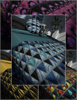 Patchwork Quilt Iray Shaders Vol 4