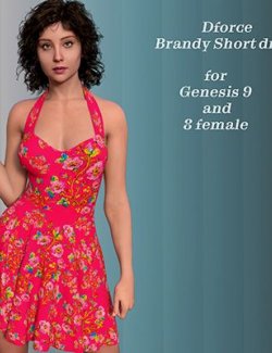 dForce Brandy Short Dress for G9 and G8 Female