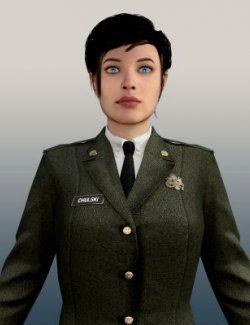 XCOM- Officer Chulski for Genesis 8 Female
