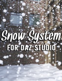 Snow System for Daz Studio