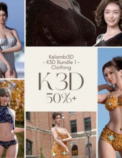 Kelambi3D - K3D Bundle 1 - Clothing