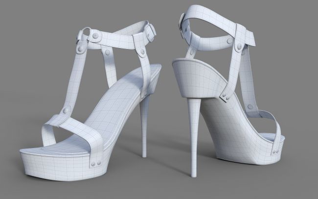 Tris High Heels for Genesis 9 and 8 Female