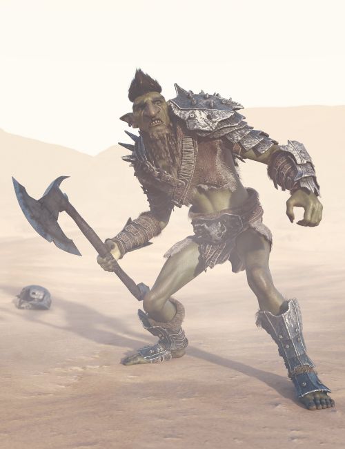 Fantastic Troll Armor for Genesis 9