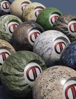 DD PBR Granite Shaders for Iray Vol 3