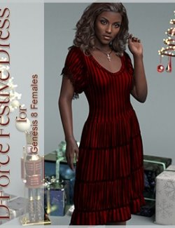 D-Force Festive Dress for G8F and G8.1F