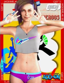 Miss Wondaroo for G8F Underoos  3d Models for Daz Studio and Poser