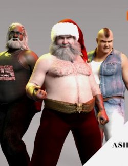 MR. Kringle Character Morph for Genesis 8 and 8.1 Male