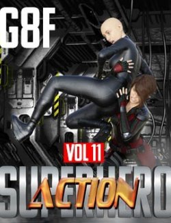 SuperHero Action for G8F Volume 11