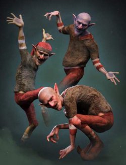 LA Goblin Poses and Expressions for Genesis 9