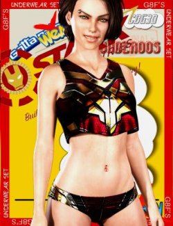 Miss Wondaroo for G8F Underoos  3d Models for Daz Studio and Poser