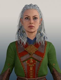 BG3- Jaheira for Genesis 8 Female