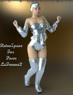 RetroSpace For Poser and LaFemme2