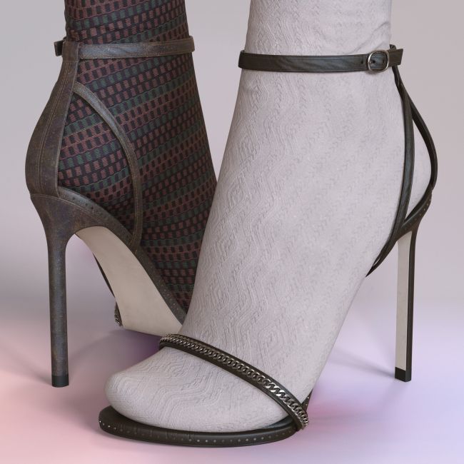 Tris High Heels for Genesis 9 and 8 Female