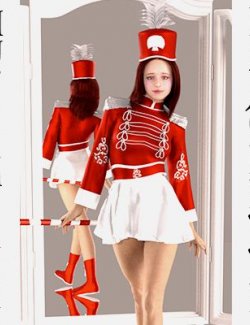 Nutcracker Majorette Outfit