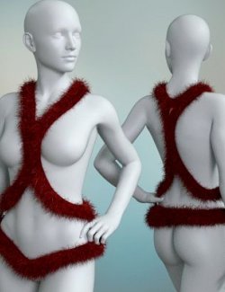 Ohlala Fuzzy Outfit for Genesis 8 Female