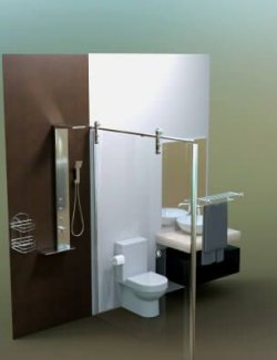 AQ3D Bathroom Model