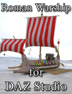 Roman Warship for DAZ Studio