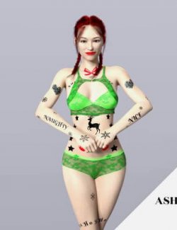 Sugar Spice Naughty Nice Set for Genesis 8 Female