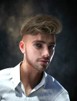 Fynn FlipFade HairStyle For Genesis 8 Male and Genesis 9