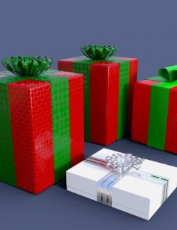 Three Gift Boxes