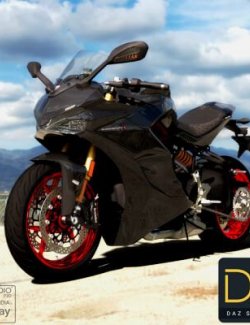 Ducati Motorcycle for DAZ Studio