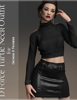 D-Force Turtleneck Outfit for G8F and G8.1F