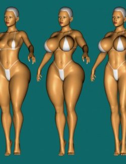 Tamara Body Morph in Two Halves for Genesis 8 Female