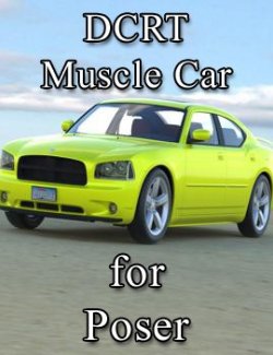 DCRT Muscle Car for Poser